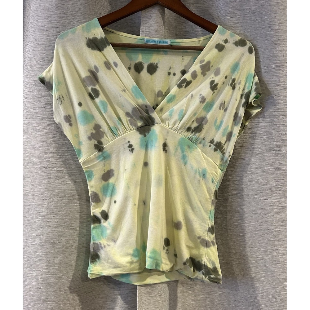 Vtg Y2K Baby Doll Top Women's Tie Dye Whimseygoth‎ Sz Small